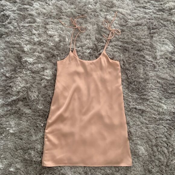 🚨 3 for $25 - SOCIALITE Shoulder Tie Slip Dress - Picture 2 of 5